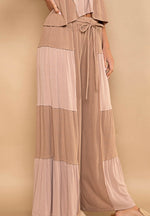 Ribbed Wide Leg Pant Medium