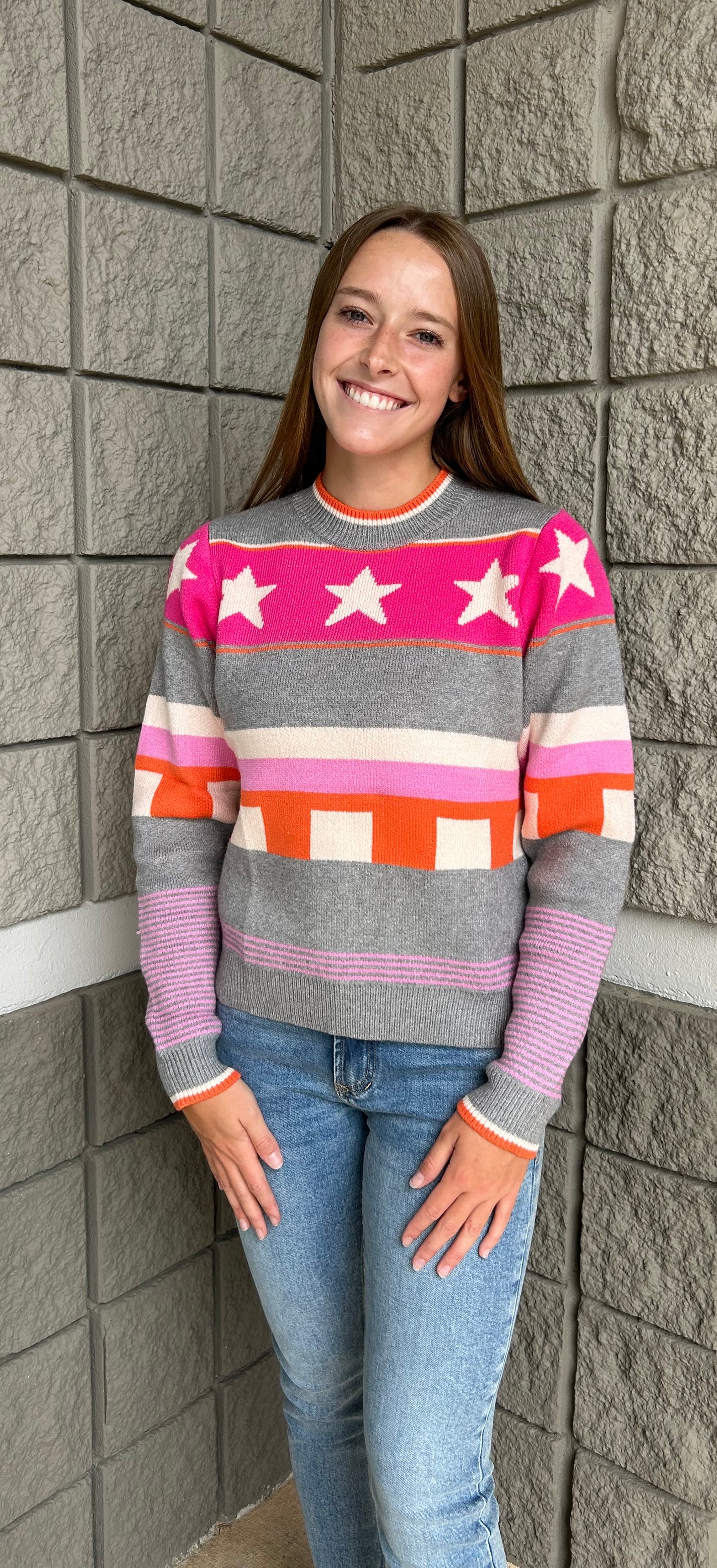 Star Sweater Large